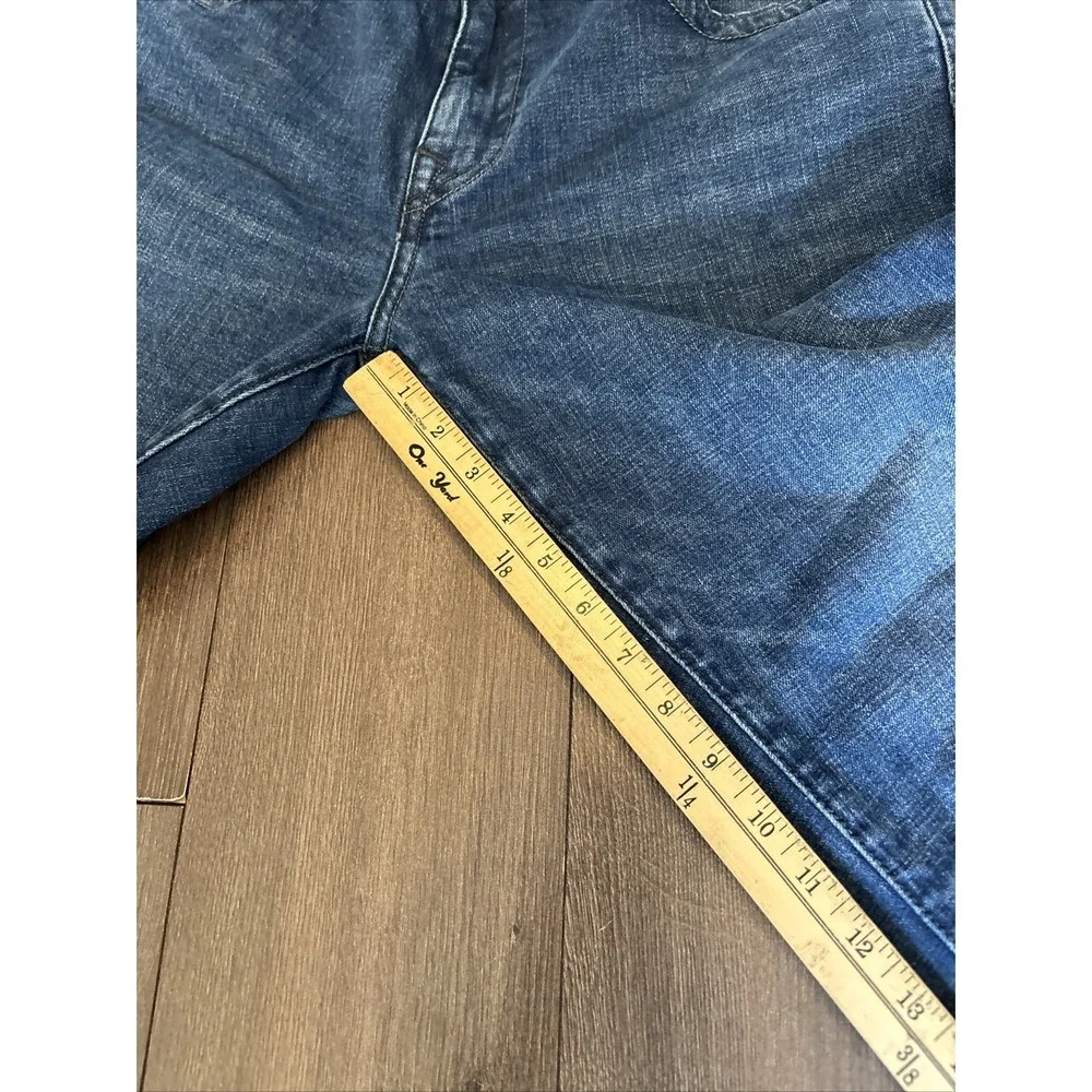 True Religion Jeans Mens Ricky Relaxed Straight Size 34x32 Dark Wash